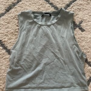 Sleeveless Teal/Green Women's Top